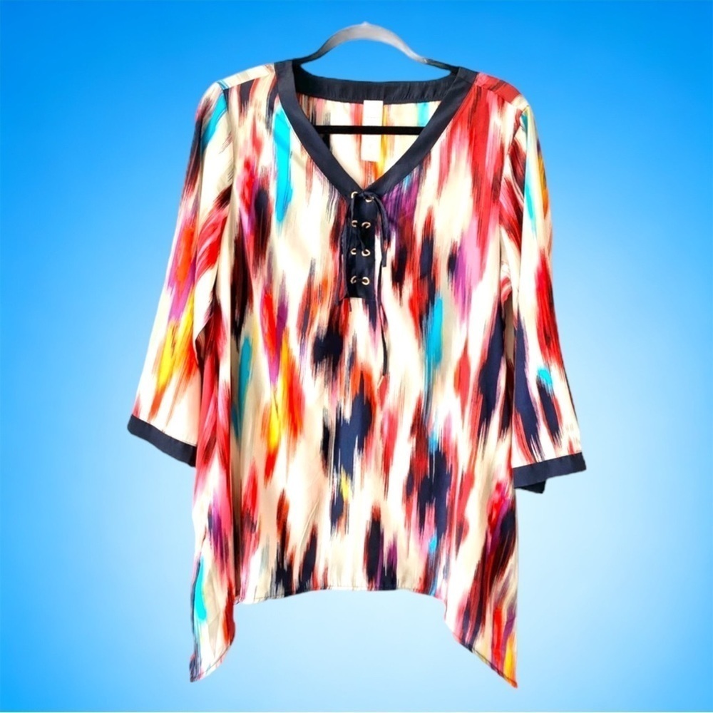 Summer colorful top size L XL